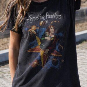 Vintage Smashing Pumpkins T-Shirt, 90s Grunge Alternative Rock Band Tee